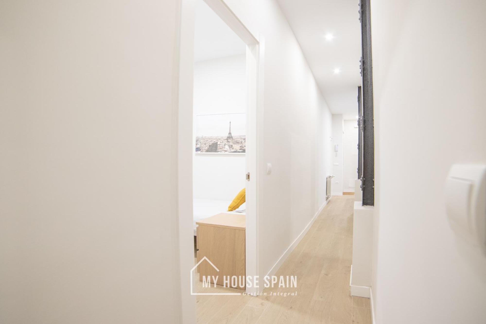 Myhousespain - Acogedor Piso Con Patio En Chamberi Madrid Exteriör bild