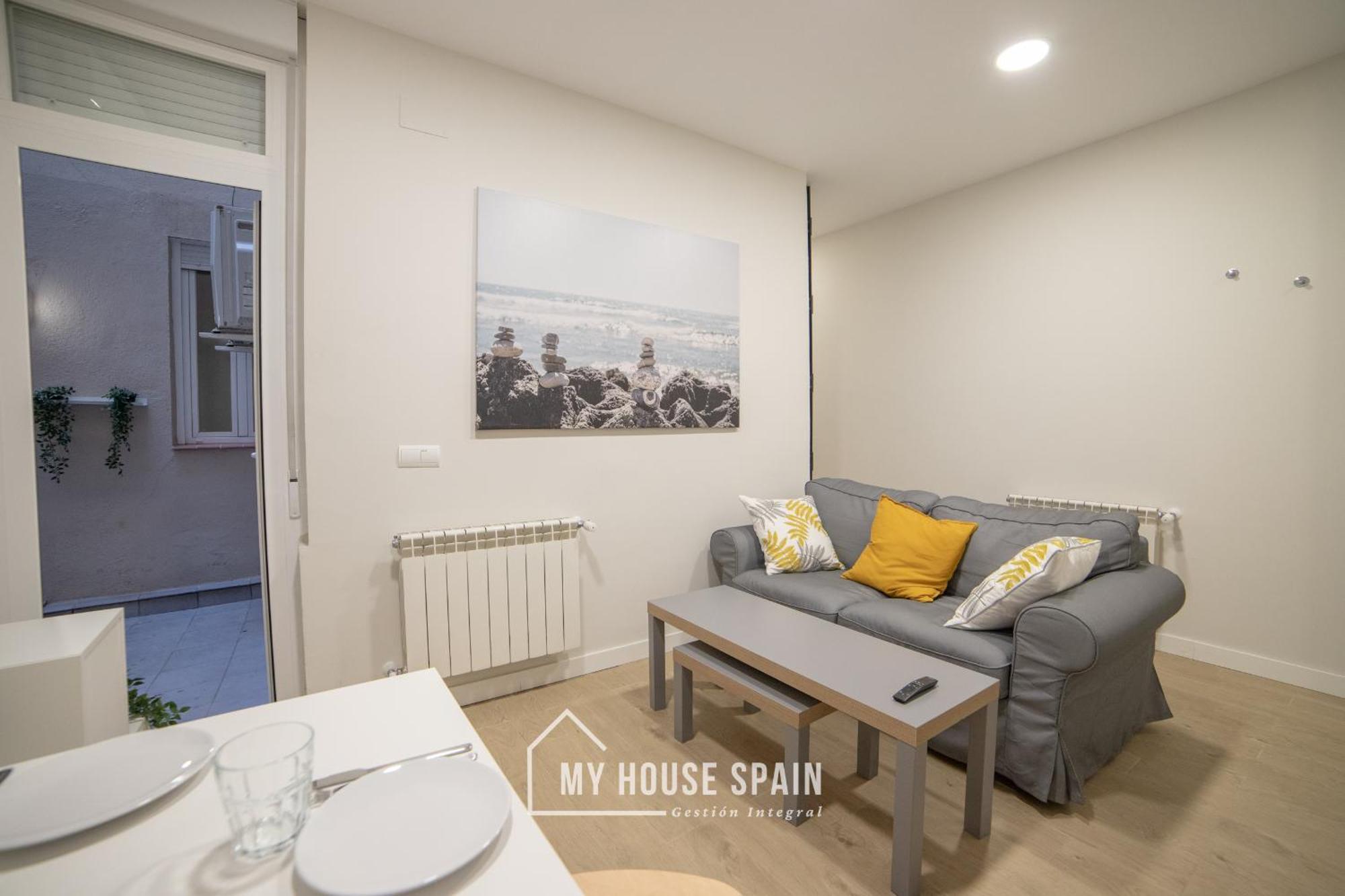 Myhousespain - Acogedor Piso Con Patio En Chamberi Madrid Exteriör bild